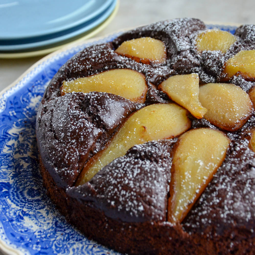 Birnen-Schoko-Kuchen